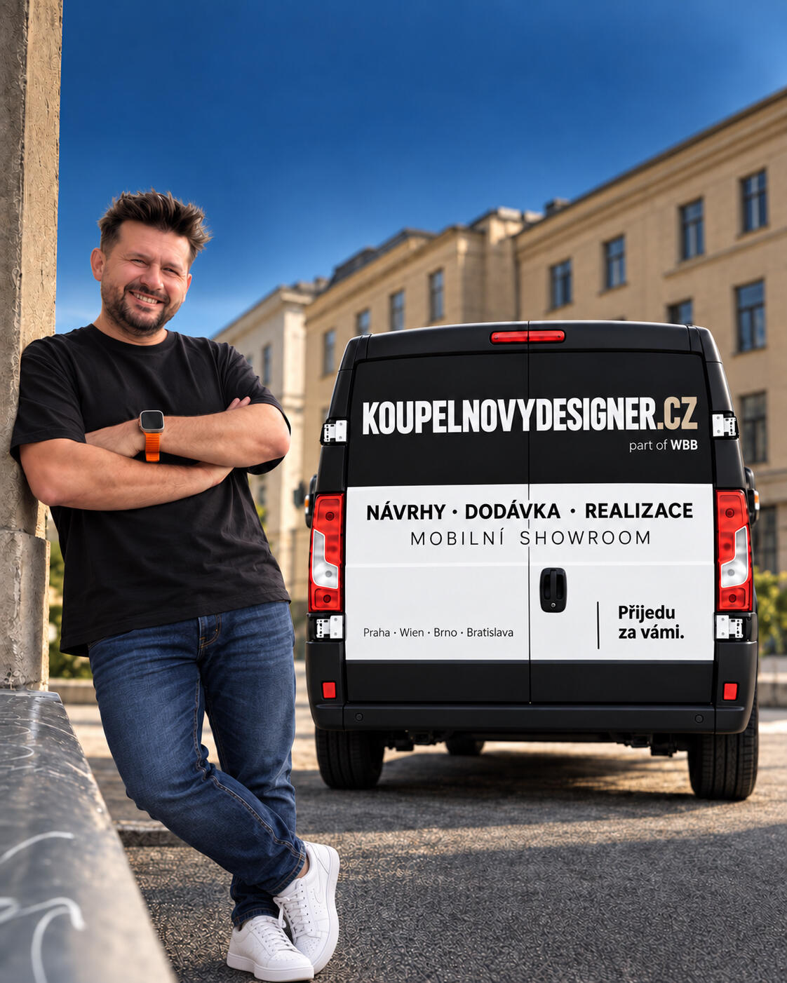 František Klinovský | Koupelnový designér František Klinovský, koupelnový designér specializující se na 3D návrhy koupelen a výběr materiálů